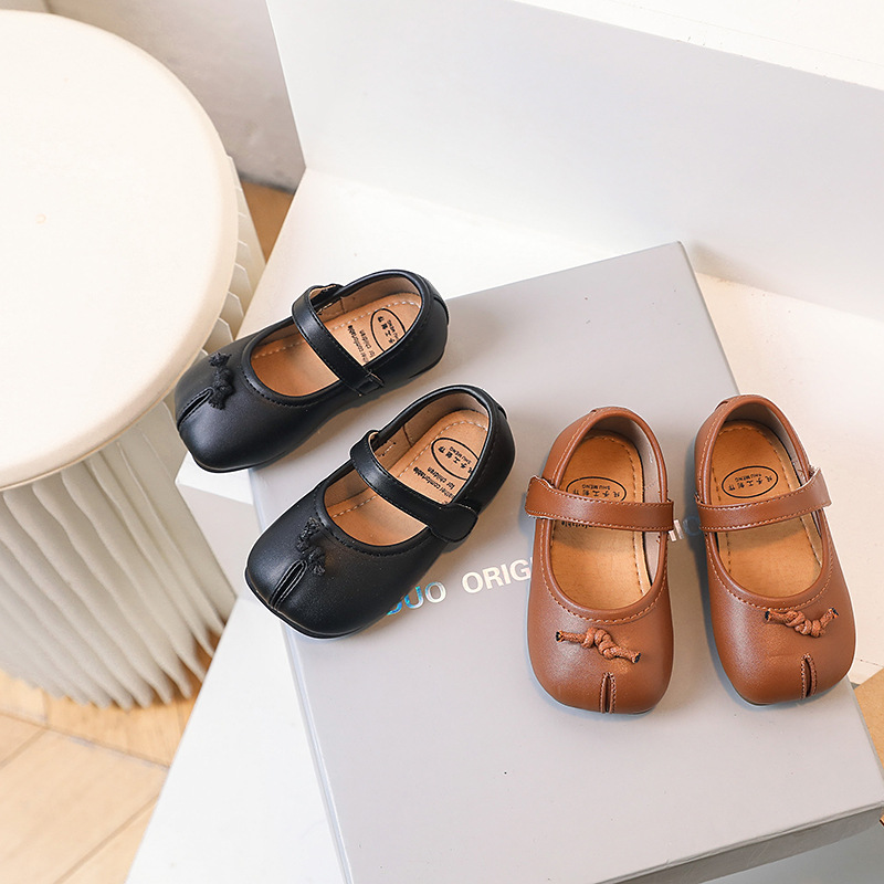 Baby Girl Shoes Spring and Autumn Stylist Shoes Infant Toddler Shoes Soft-soled Princess Shoes 2025 New Leather Shoes