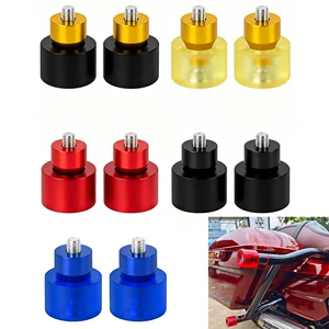 Motorcycle accessories suitable for Harley Glider: one-line rear guard bar to protect wheels and rollers, two-line guard bar to protect wheels