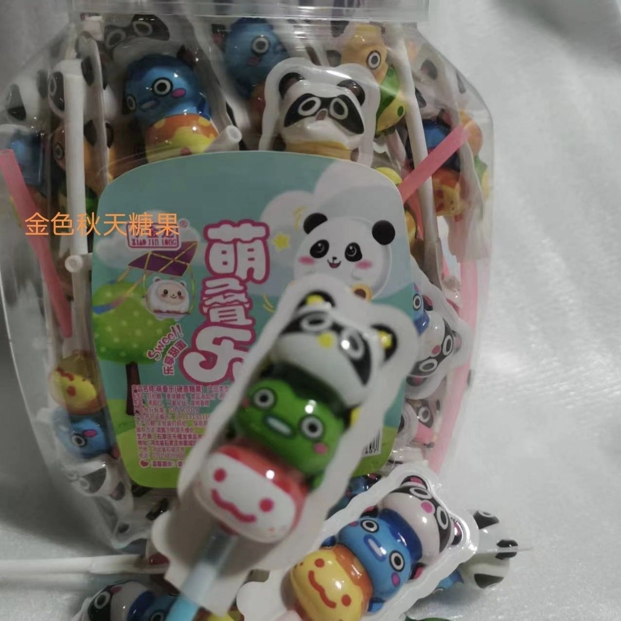 귀여운 젠가 롤리팝 60개입