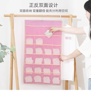 定制悬挂式内衣收纳袋OEM/ODM代工贴牌内裤文胸储物袋收纳挂袋