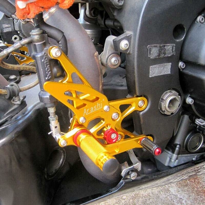 assembly, Motorcycle pedals