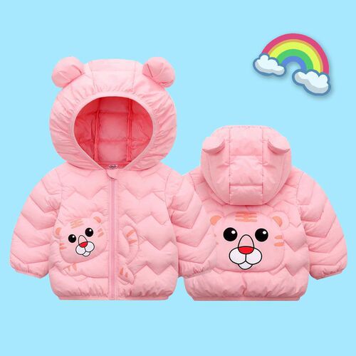 Baby cotton coat children's winter clothing clothes baby thin children's down cotton jacket boys' and girls' toddler cotton coat winter