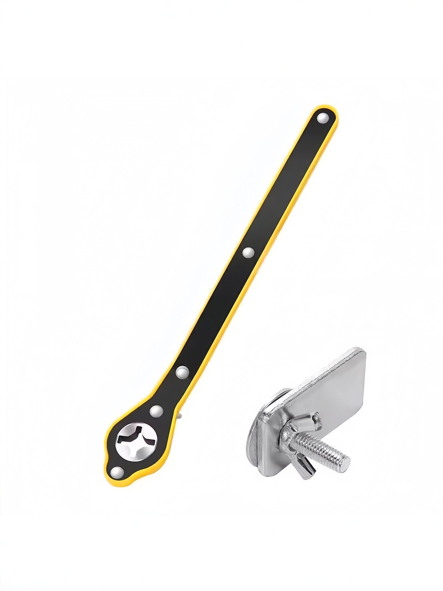Llave de ahorro de mano de obra, llave universal especial para gato de automóvil, palanca de trinquete para automóvil, herramienta de cambio de neumático de repuesto