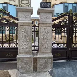 艺都公司现货别墅石雕壁画门柱 定制各种石雕壁画 大理石浮雕壁画