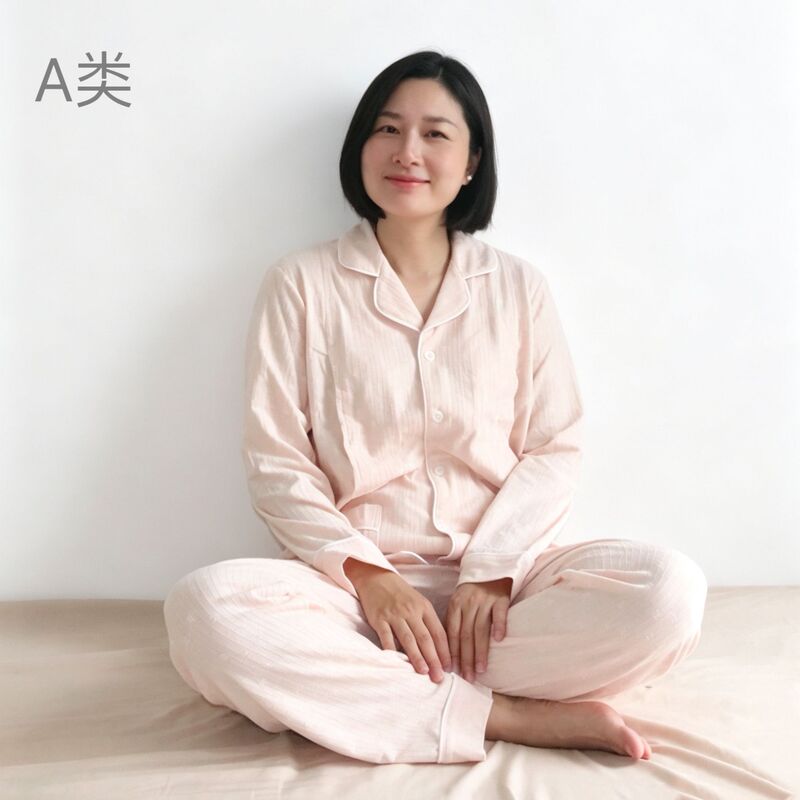 Class a Pure Cotton Postpartum Clothing, All-Cotton Sweat-Absorbent Summer Postpartum Home Nursing Wear, Brushed Maternity Pajamas for Spring and Autumn Women Class a Pure Cotton Postpartum Clothing, All-Cotton Sweat-Absorbent Summer Postpartum Home Nursing Wear, Brushed Maternity Pajamas for Spring and Autumn Women