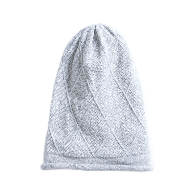 Cappello da donna in maglia di lana multifunzionale alla moda autunno/inverno 2025 con paraorecchie, berretto casual e ampio._voghion.com