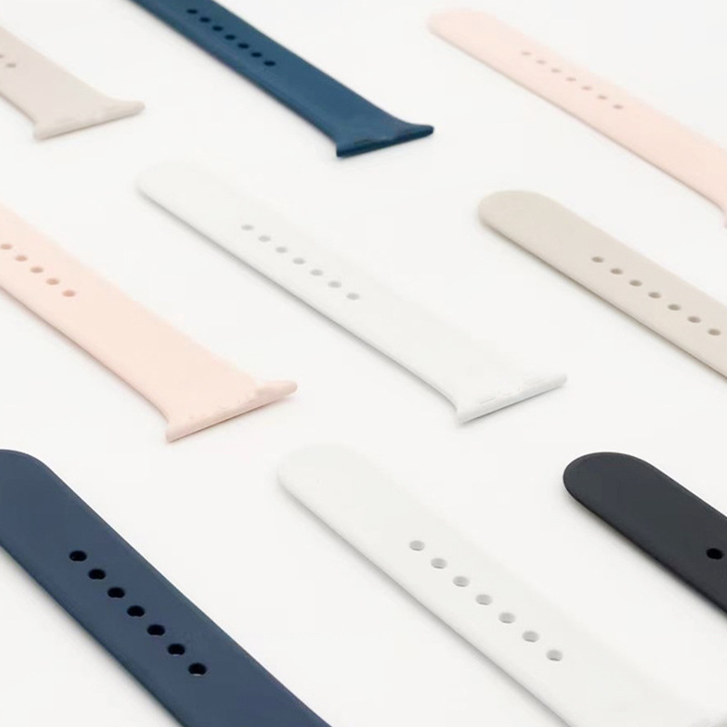 애플 실리콘 스트랩 애플 IWATCH6 스마트 스포츠 스트랩 S9 클래식 실리콘 스트랩 맞춤형