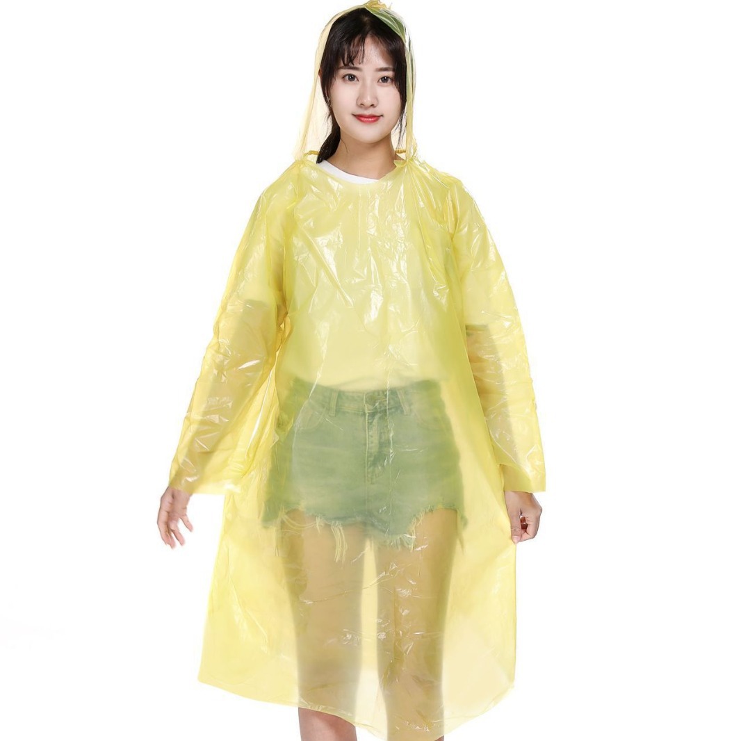 Desechable suéter largo adulto impermeable Playground Thin impermeable senderismo impermeable al por mayor