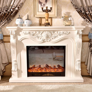 European style fireplace 1.3/1.6 m fireplace core fire fireplace decoration cabinet American electronic fireplace home X20