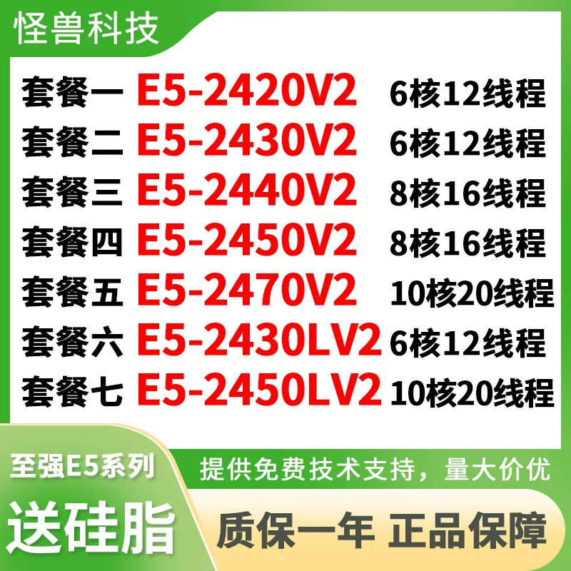 E5-2420V2 2430V2 2440V2 2470V2 E5-2450LV2, 1356-контактный процессор CPU