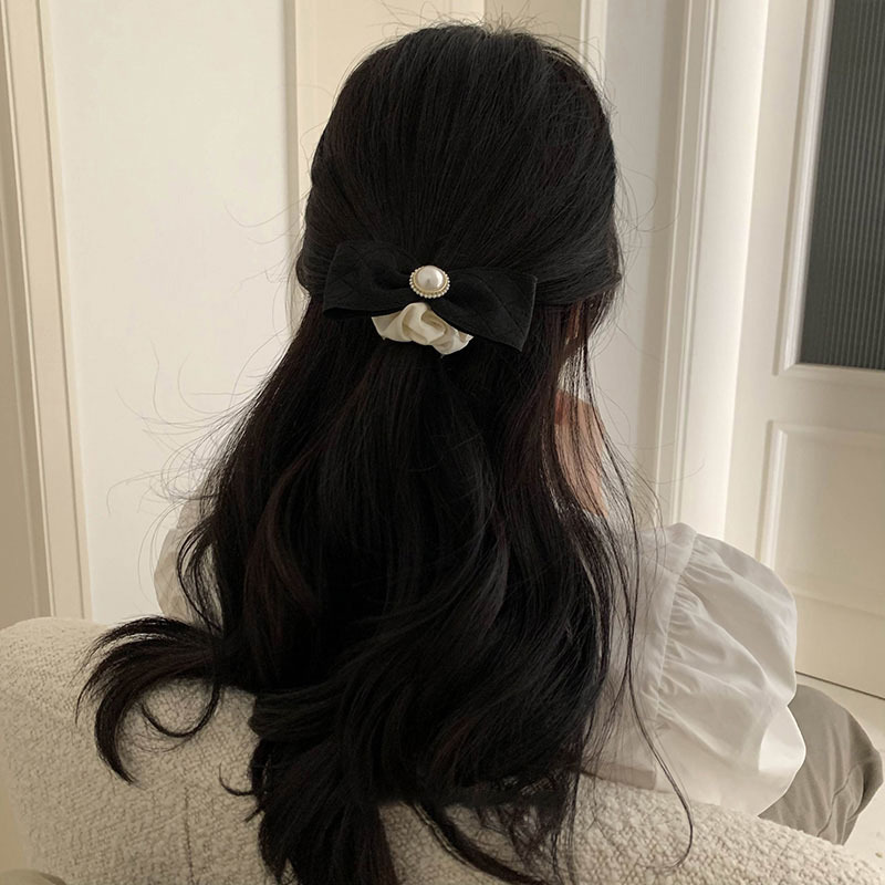 Vysoce kvalitní malá parfémovaná barevná mašle do vlasů, kožená stuha, dámská krátká vlasová pokrývka hlavy, dámská kravata, šperky na hlavu s tlustým střevním kruhem_voghion.com