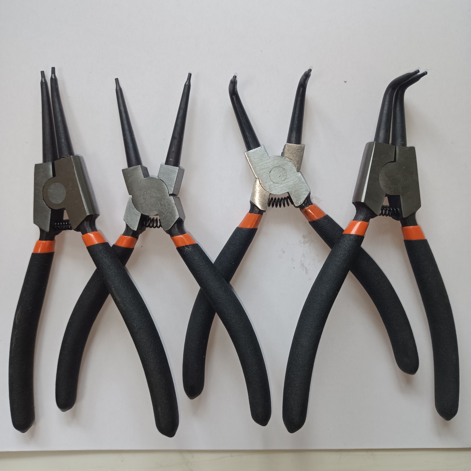 卡簧钳内外两用工业级卡环套装工具挡圈扭簧开口扩张卡子