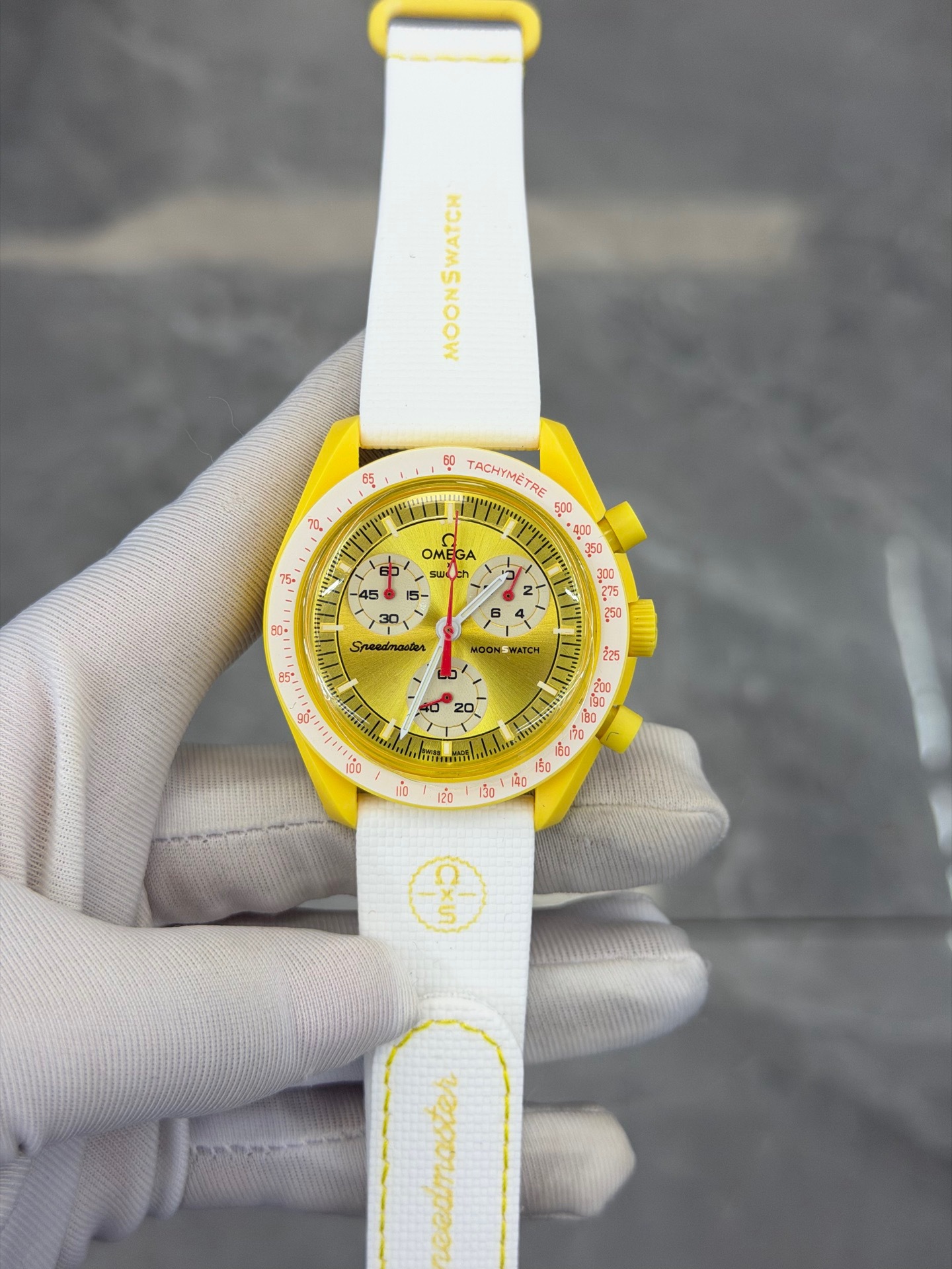 Reloj Cronógrafo de Cuarzo de Seis Agujas de Plástico y Cristal de Zafiro, Impermeable con Luz Nocturna image 18