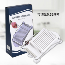12线午餐肉切片器 家用水果切菜器厨房切蛋器火腿香蕉切片分割器