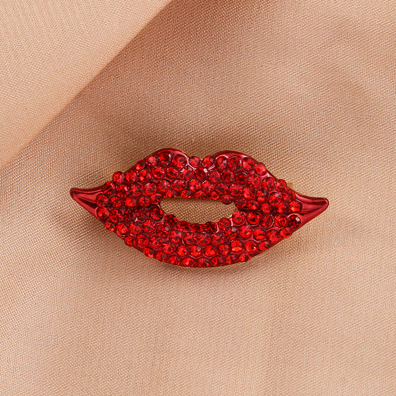 BR1079-1 레드 패션 립스