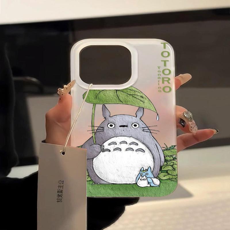 Lotus Leaf Chinchilla Suitable for Apple 15Promax Mobile Phone Case Iphone16 Large Hole 14 Fresh 13 Soft Shell 12 Frosted