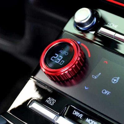 New MAFE air conditioning adjustment parts for Touareg, Santa Fe, and X5, suitable for SA23 Hyundai models (Sürətlər qutusu və əl tormozu başlıqları) - red-1p