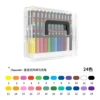 [Direct liquid soft head] 24-color plastic box
