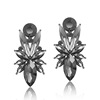 Retro crystal earings, earrings, fashionable goods, accessory, Birthday gift, wholesale