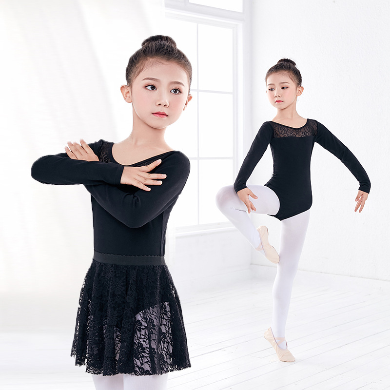Ropa de baile para niños y niñas, falda de una pieza de manga corta de verano, ropa de práctica, ropa de examen de ballet para niñas, ropa de gimnasia