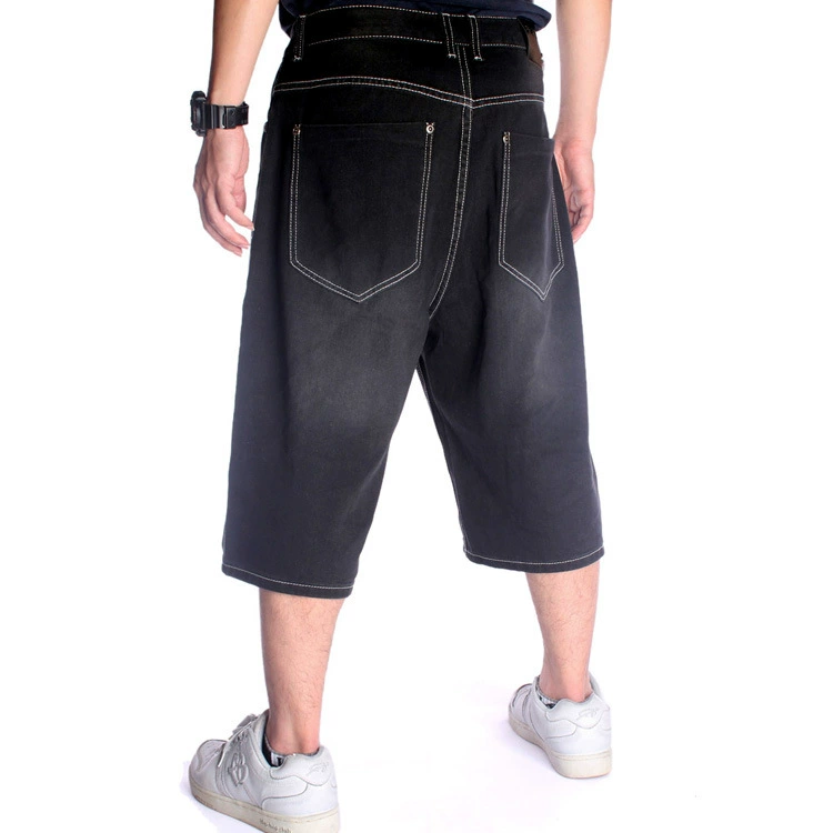 Trend black skateboard for leisure, trousers, jeans hip-hop style, (Cross-border trading), wholesale, European style -> Черная модная доска для отдыха, брюки, джинсы в стиле хип-хоп, (跨境 торговля), оптовая торговля, европейский стиль