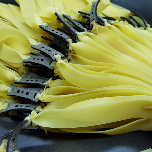 Wholesale widened and thickened slingshot 1.0/1.5/2.0mm rubber band wide slingshot flat rubber band Owl 40 wide rubber band