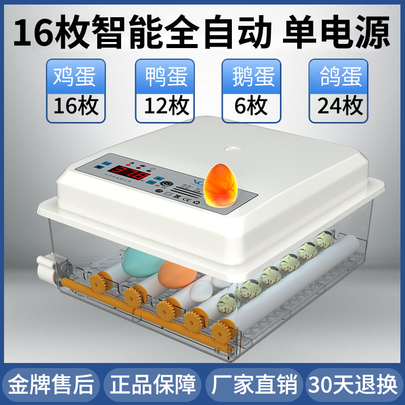 家庭用孵化器ひよこ孵化器小型家庭用孵化機全自動知能鶏鴨ガチョウ鳩孵化機|undefined