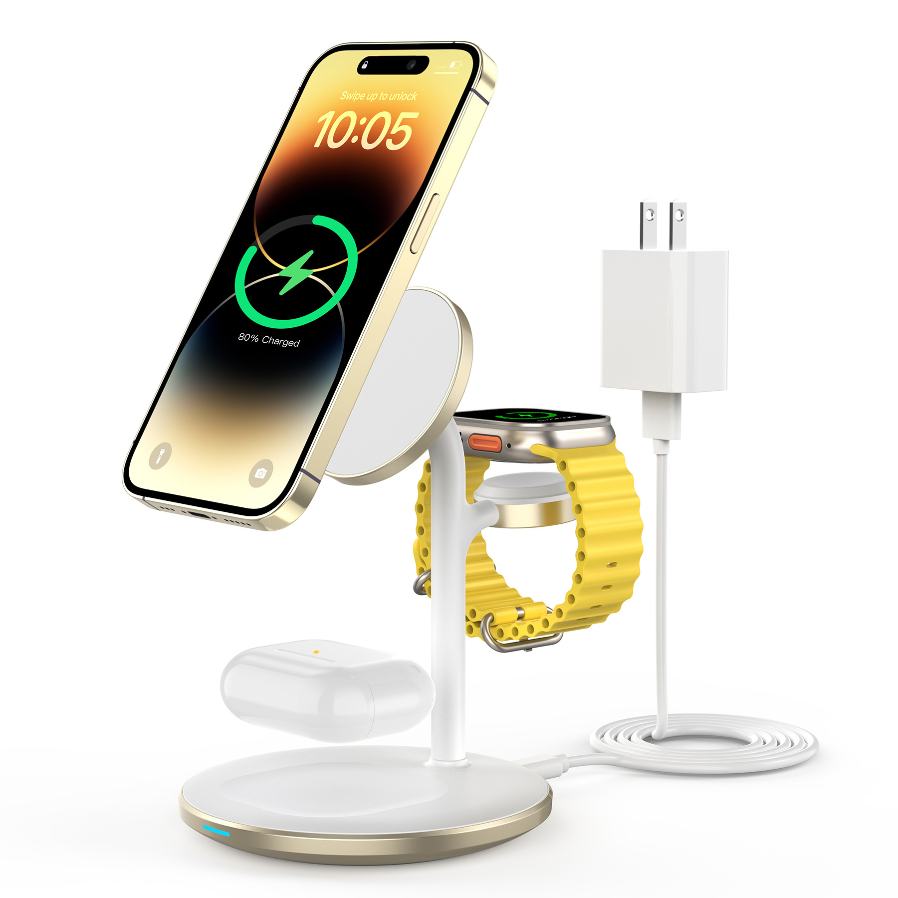 T585 골드 + US 게이지 어댑터