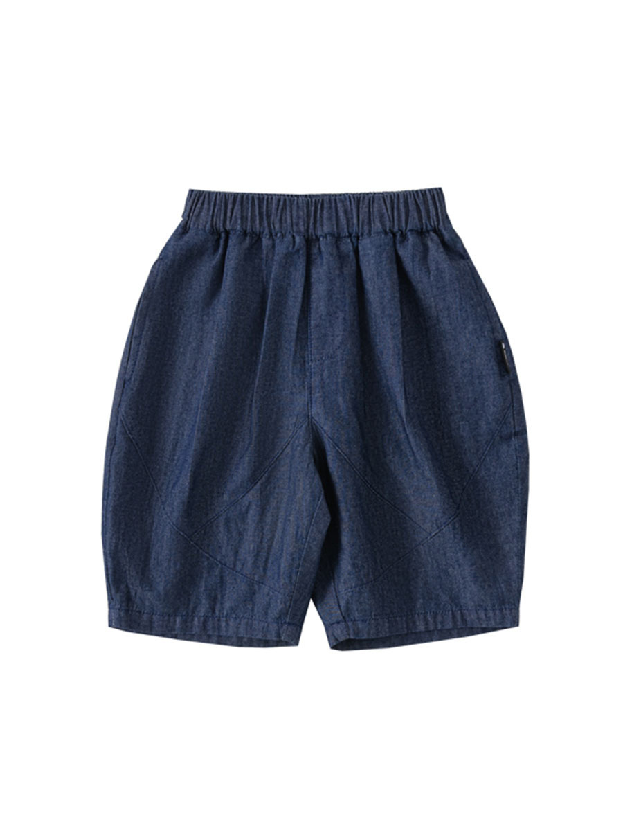 Youbao ropa para niños, pantalones para niños, jeans casuales para niños, pantalones cortos para bebés de verano, tendencia suelta XK83095 image 7