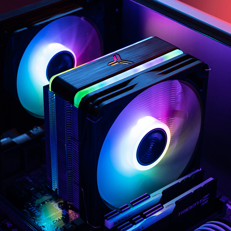 JONSBOMX400 CPURadiator Tower Side-blowing5 VARGBSynchronized14cm Silent Fan