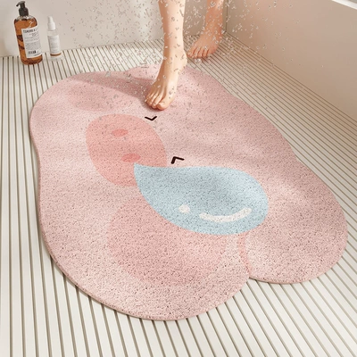 Anti-Slip Mat Shower Room Toilet, Avtomobil döşəmə paspasları - piggy-sleeping-4060cm
