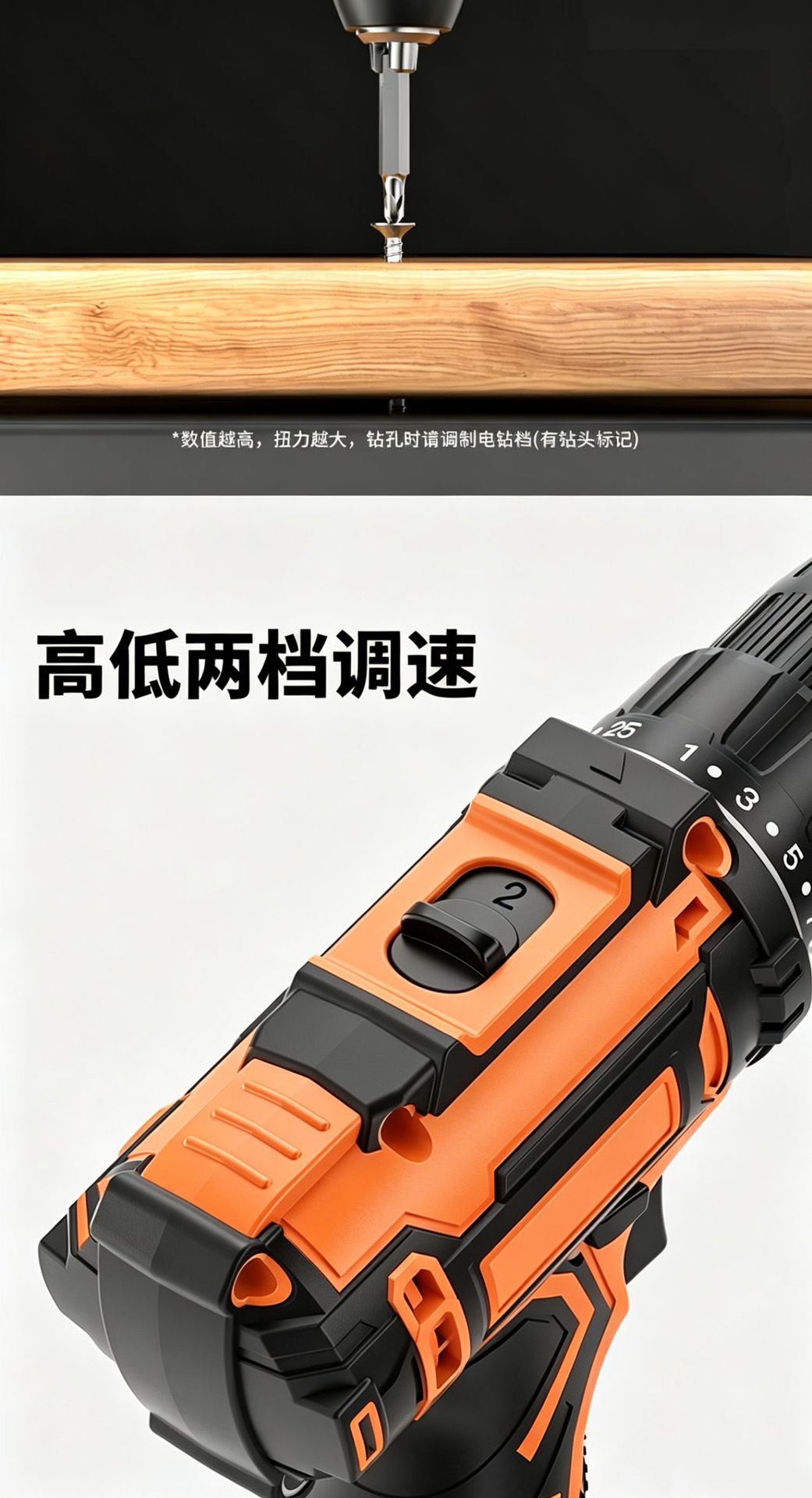 手电钻锂电钻电动螺丝刀家用充电式手钻电起子电批电动工具箱套装