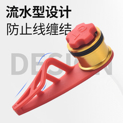 Kamalong Lure Knot Tying Tool Multi-function Leader Line PE Line GT Knot Metal Binding Cord Fishing PR Knot Tool