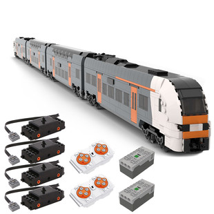 Building Blocks Cross-Border Moc-74130 6Wide Dynamic Rhein-Ruhr-Express 2917 Particles
