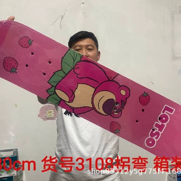 0 cm colored light skateboard (10 pcs per box)