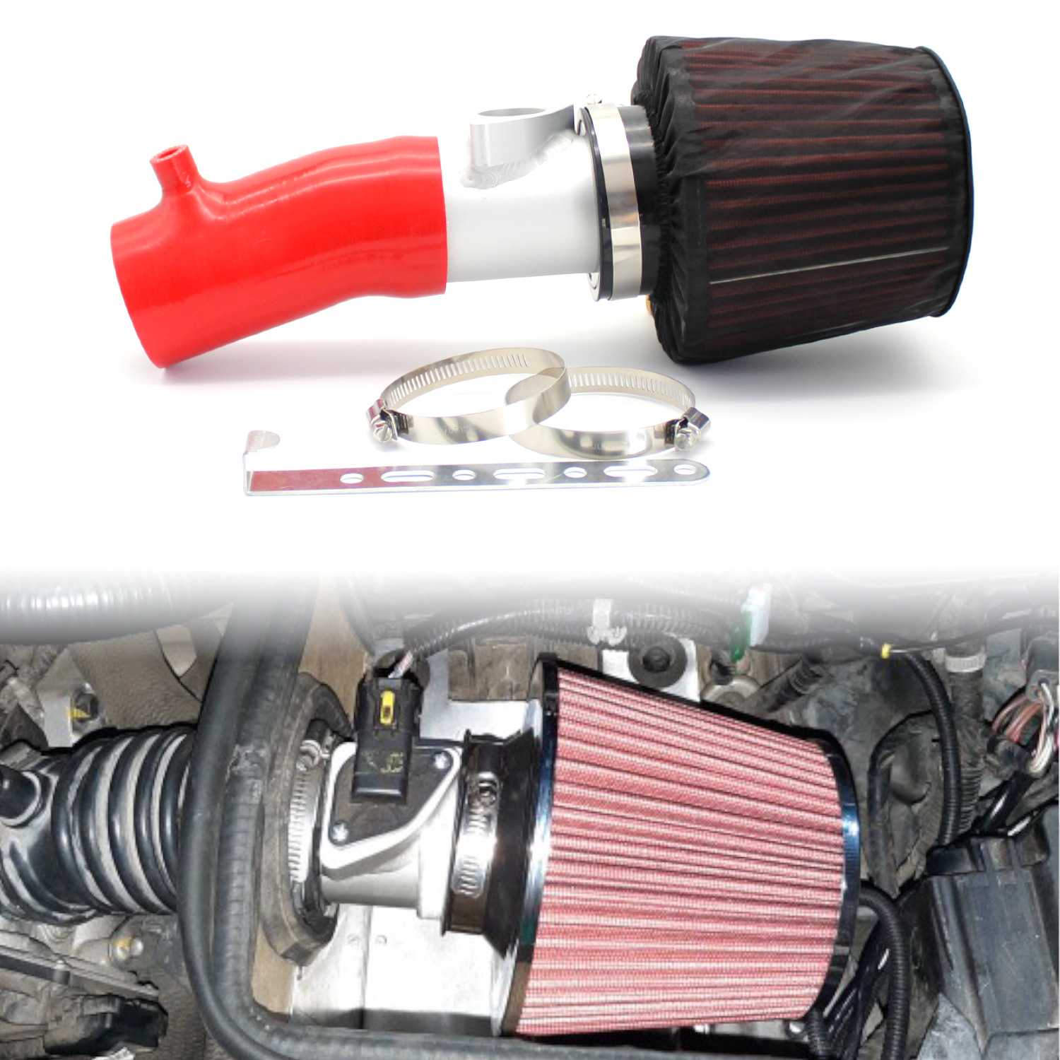 Suitable for Mazda 3 6 Cx-4 Axela 1.5L High Flow Cold Air Intake Pipe Intake Filter