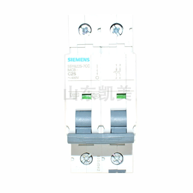 MCB Siemens Воздушный выключатель Микрорезерв 2P Двуполюсный Однофазный Тип C 5SY6203-7CC 3A 6кА