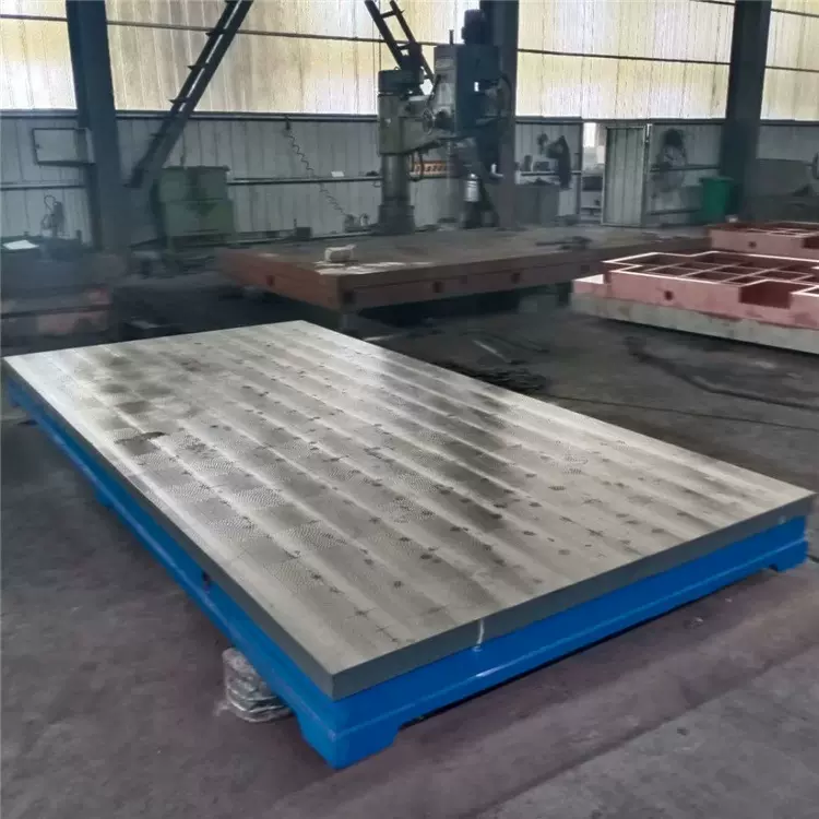 T型槽平台定制 划线平板 钳工工作台 销售焊接平板 铸铁平台