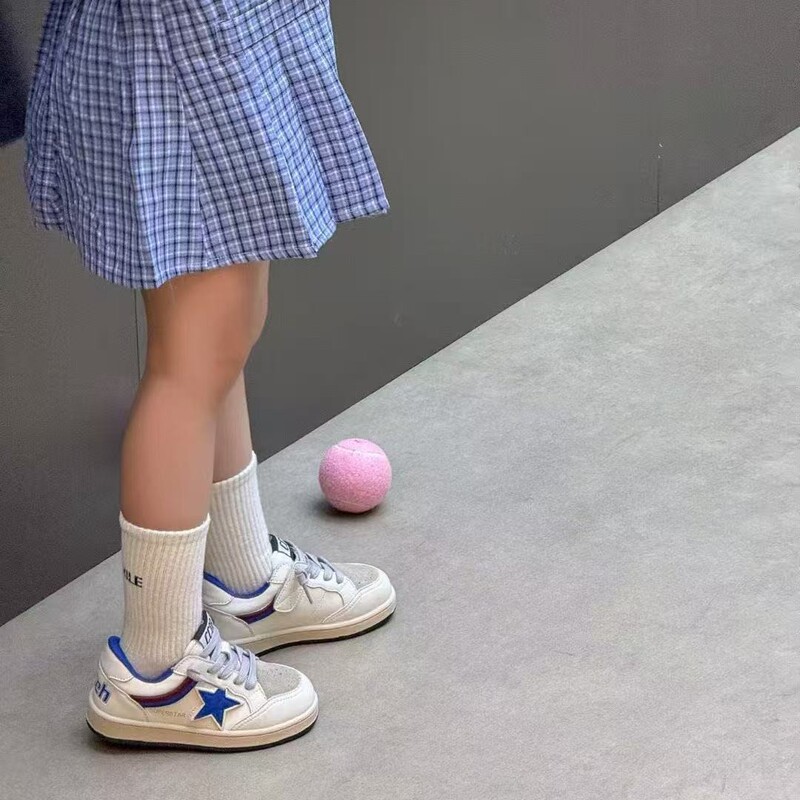 2025秋新款男女童透气舒适休闲百搭板鞋潮流防滑耐磨运动鞋|undefined