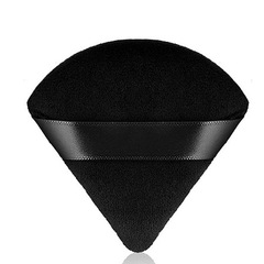 新品！植絨三角粉撲不吃粉上妝自然不卡粉美妝化妝工具廠家直銷