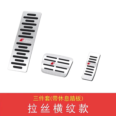 Suitable for Audi Accelerator and Dekorativ pedal başlıqları - 09-26-model-a4a4l-3-piece-set
