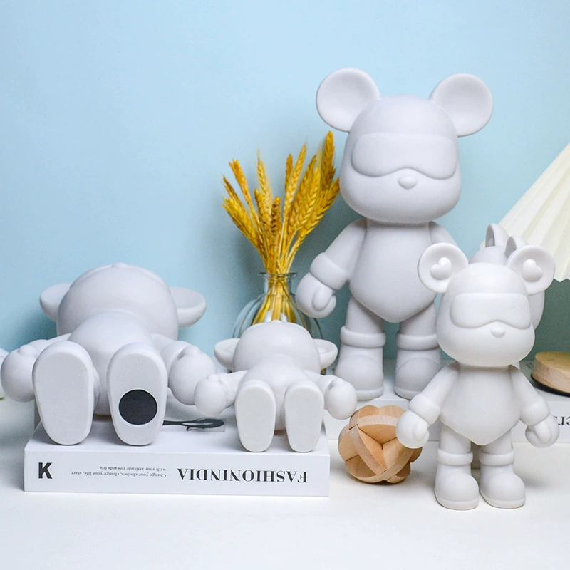 Рисованная игрушка кукла ручной работы подарок на день рождения копилка граффити