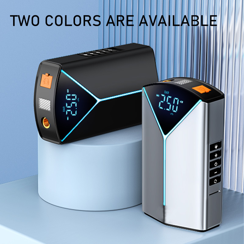Cross-Border Car Emergency Starting Power Bank, Bicycle, Motorcycle, Basketball Air Pump, Car-Mounted Multi-Function Device