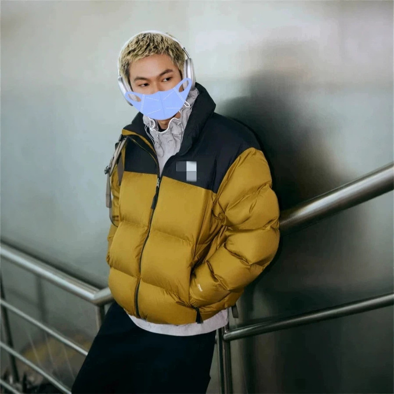 Tnf1996 down Jacket for Men and Women, White Duck down 700 Fill Power, 90% Down, Thickened and Warm, Cross-Border North Face