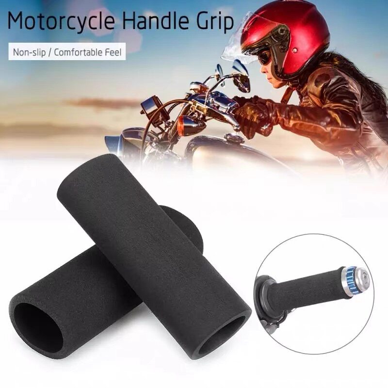 Suitable for Honda Cub Cc110Ct125 Anti-Slip, Sweat-Absorbent, Waterproof, Wear-Resistant Sponge Handlebar Cover, Universal Type for Curved Beams