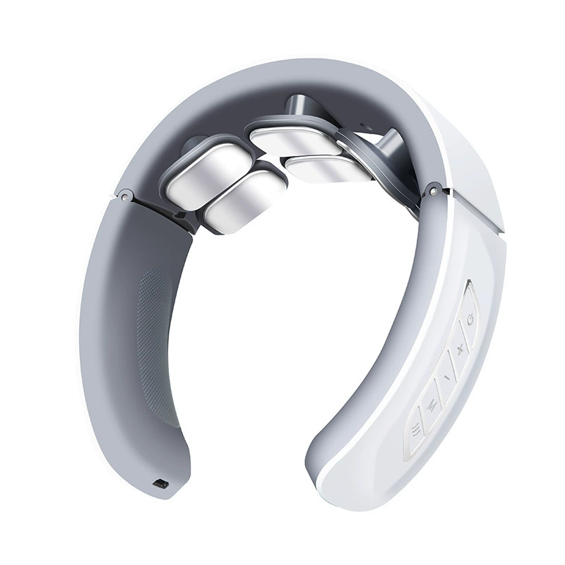 Smart Electric Neck & Shoulder Massager, Rechargeable, Heating and Multi‑Mode