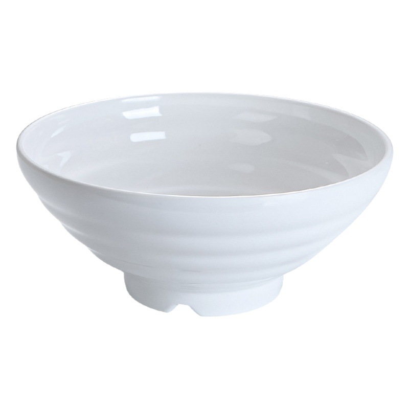 Cuenco de fideos al por mayor cuenco de ramen caliente picante tazón grande restaurante de fideos de melamina especial tazón de fideos de melamina