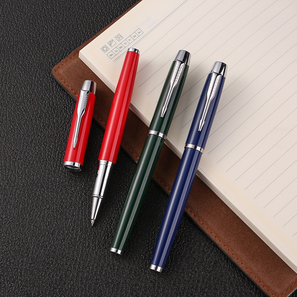 Morandi in-stock multi-color business metal neutral ballpoint pen, promotional gift, corporate logo design ballpoint pen wholesale