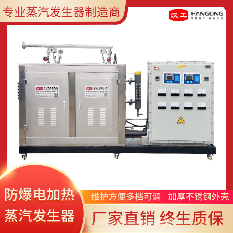 低压蒸汽锅炉 汉工天然气蒸汽机节能环保 防爆电加热蒸汽发生器