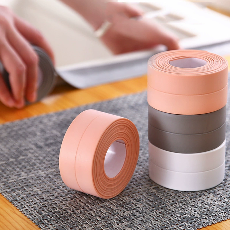 Кухонная водонепроницаемая и влагостойкая лента, влагостойкая наклейка для кухни и ванной комнаты, красивая наклейка для унитаза, угловая наклейка, уплотнительная лента